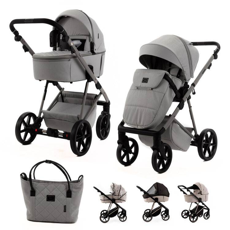 ADAMEX Kočárek kombinovaný Delta Natura Moon Adamex