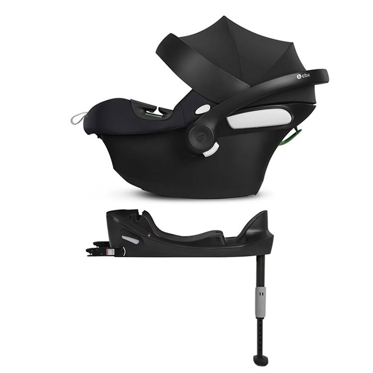 CBX By CYBEX Autosedačka Aton B2 i-Size (0-13 kg) Volcano Black Silver + základna Base One Gold CBX BY CYBEX