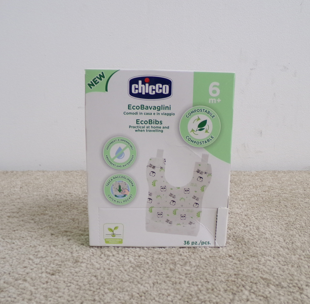 CHICCO Bryndáčky jednorázové kompostovatelné 36 ks Chicco