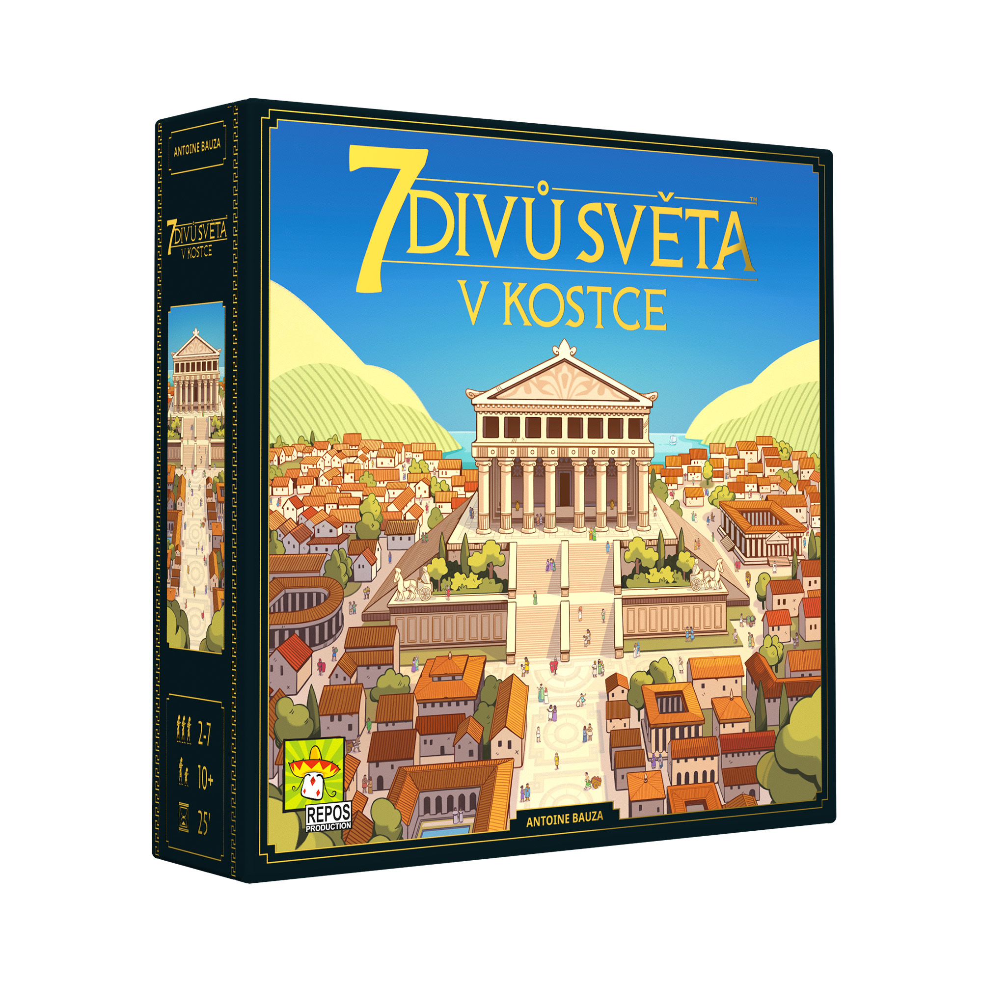 7 divů světa v kostce Asmodee Blackfire Asmodee Blackfire