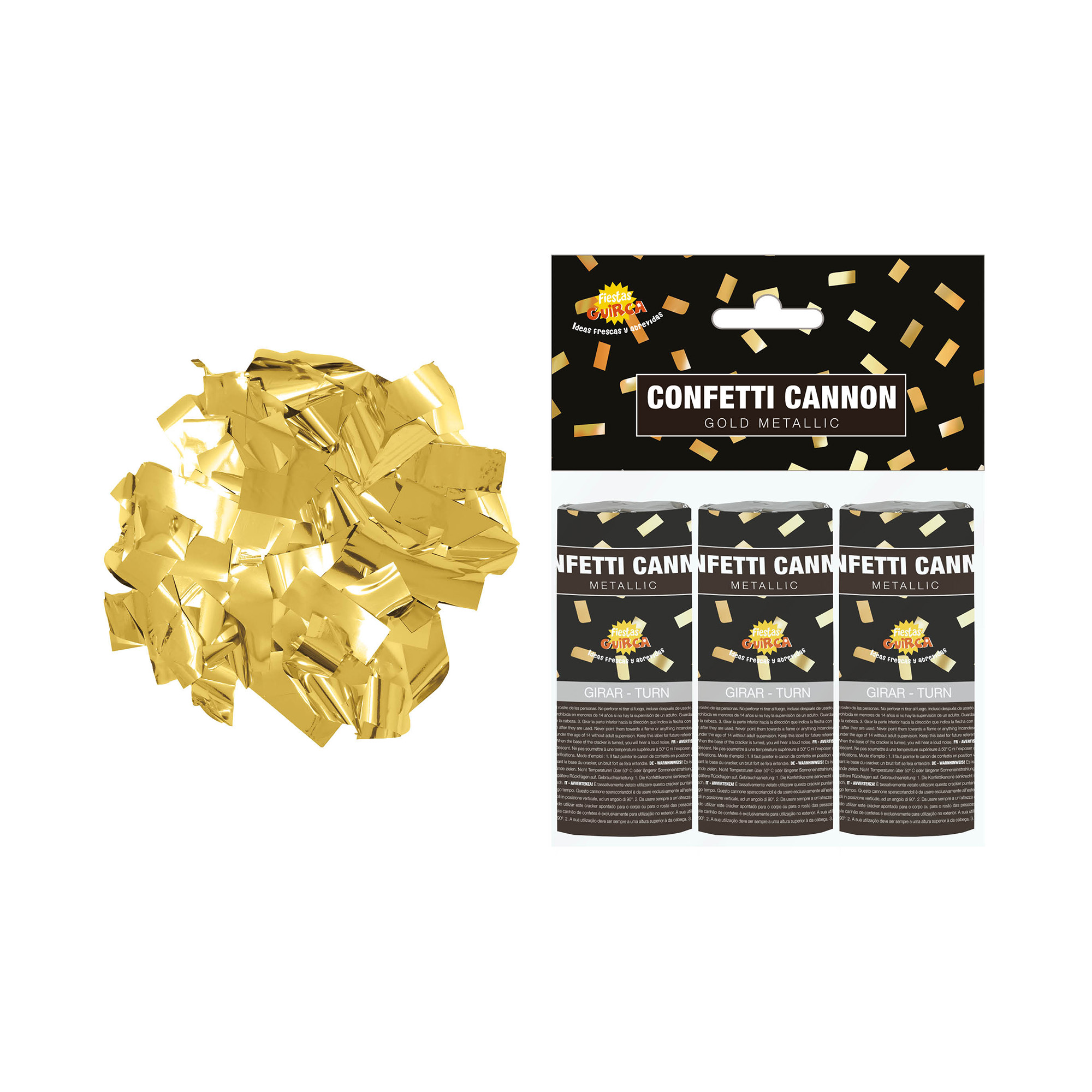 Konfety vystřelovací 10