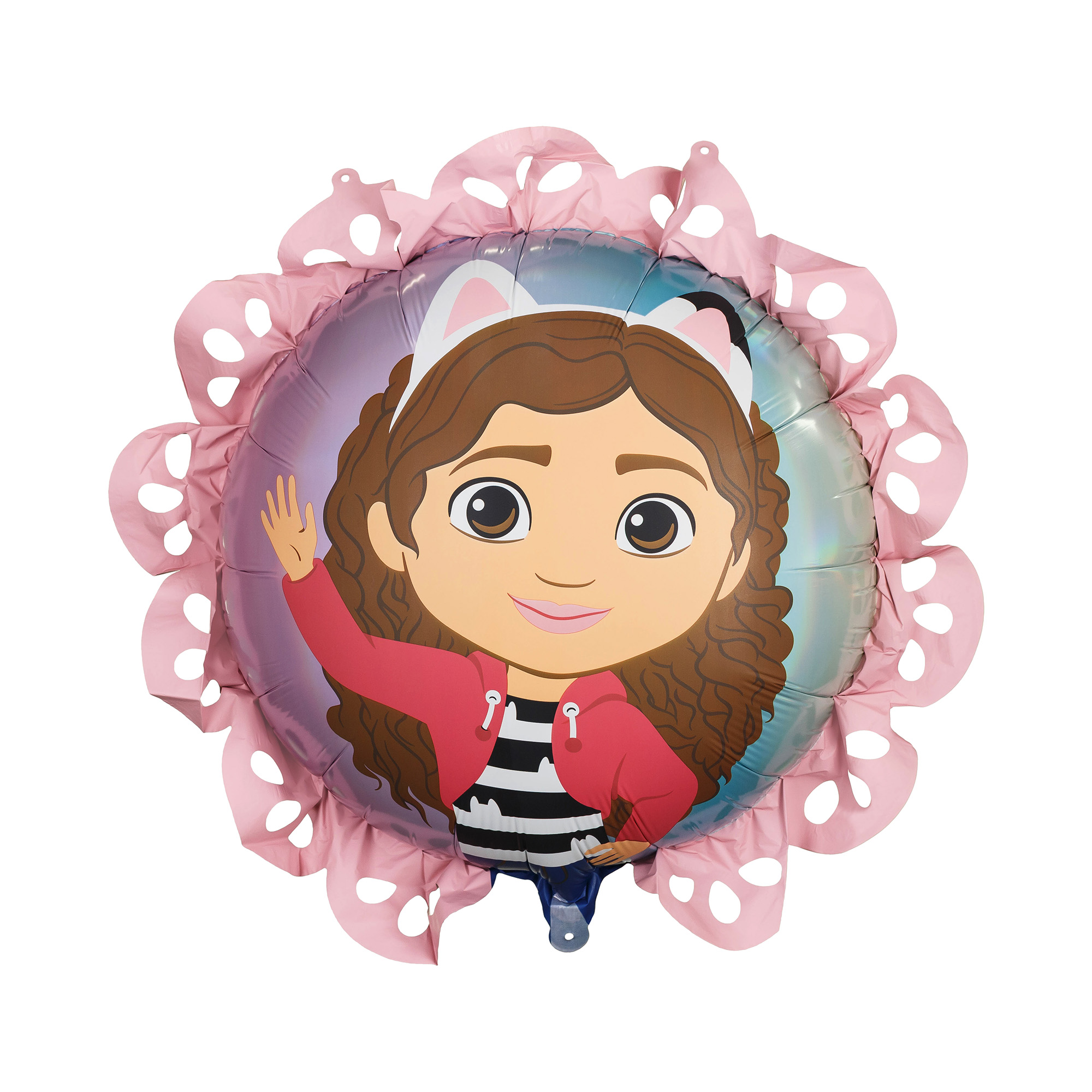 Balónek fóliový s volánky Gábinin kouzelný domek Gábi Albi Albi