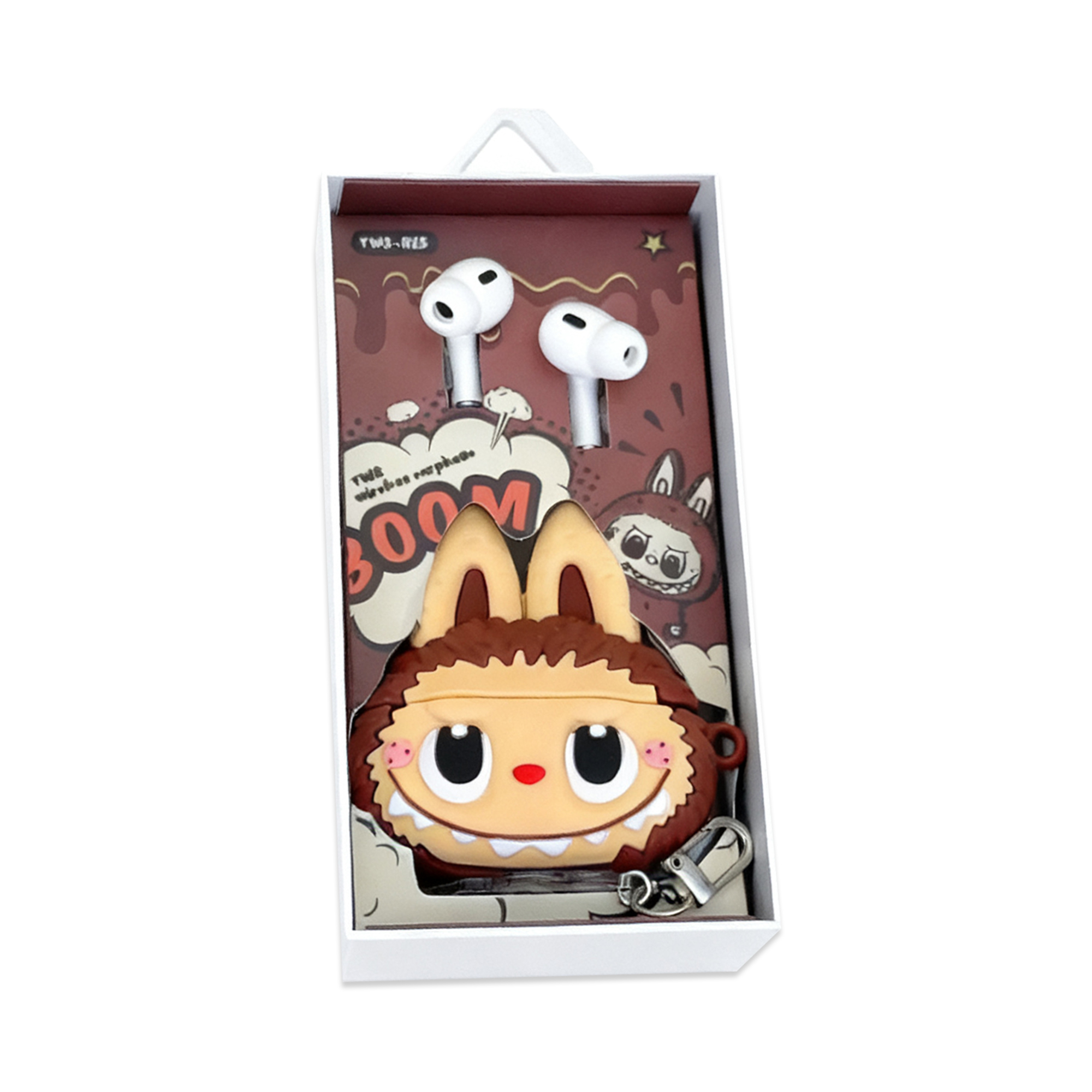 Bezdrátová sluchátka LABUBU - hnědá Asialite Asialite