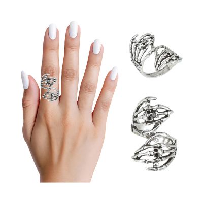 Prsten Ruce kostlivce stříbrný Albi Albi