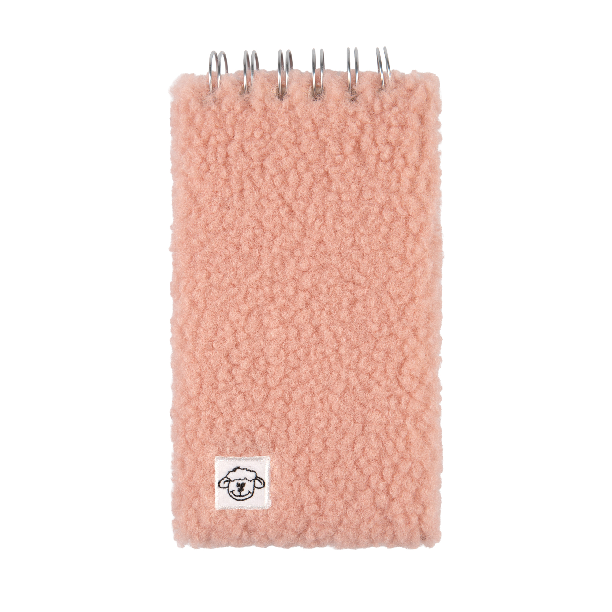 Chlupatý růžový zápisník se spirálou Albi Albi