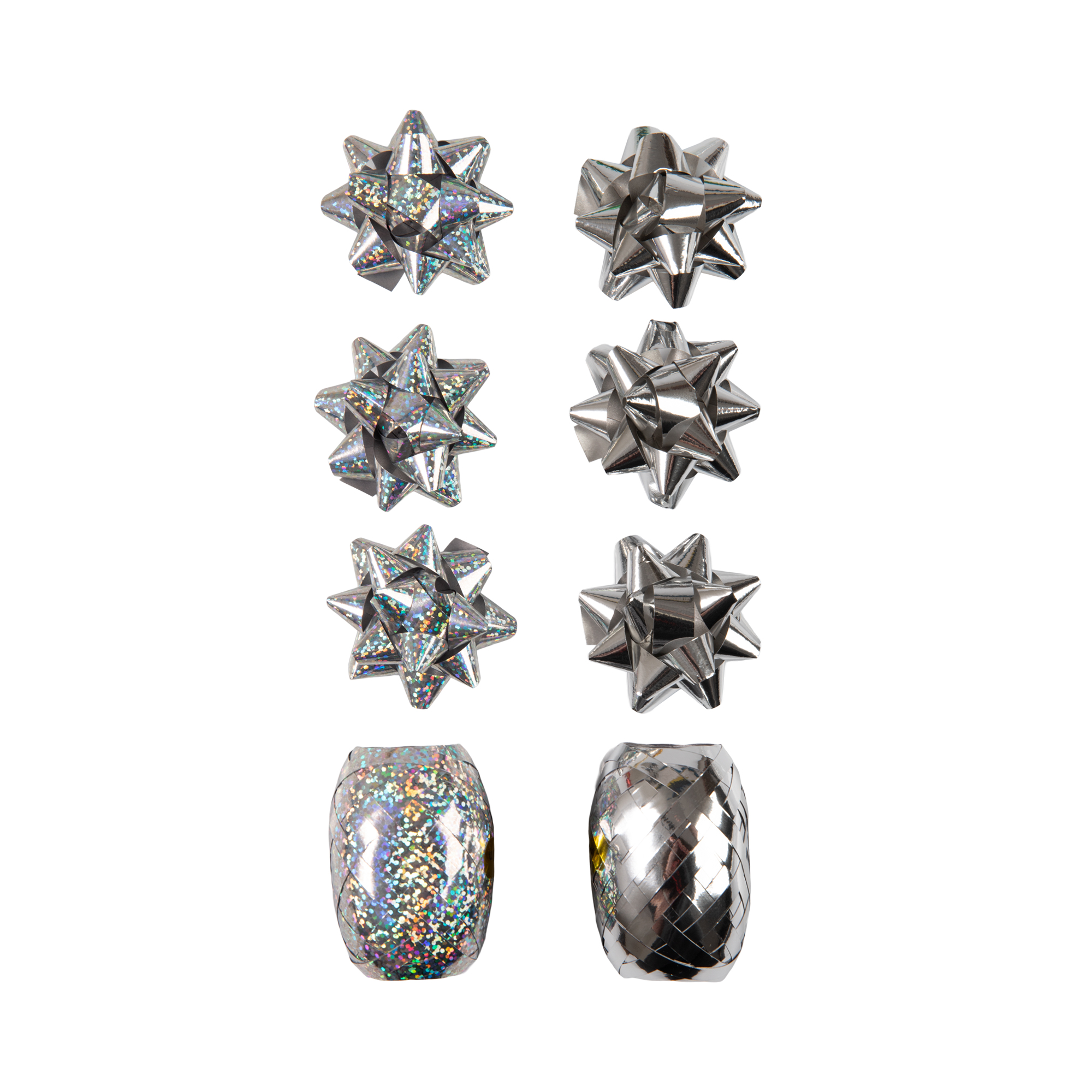 Set kokard a stuh - Stříbrný Albi Albi