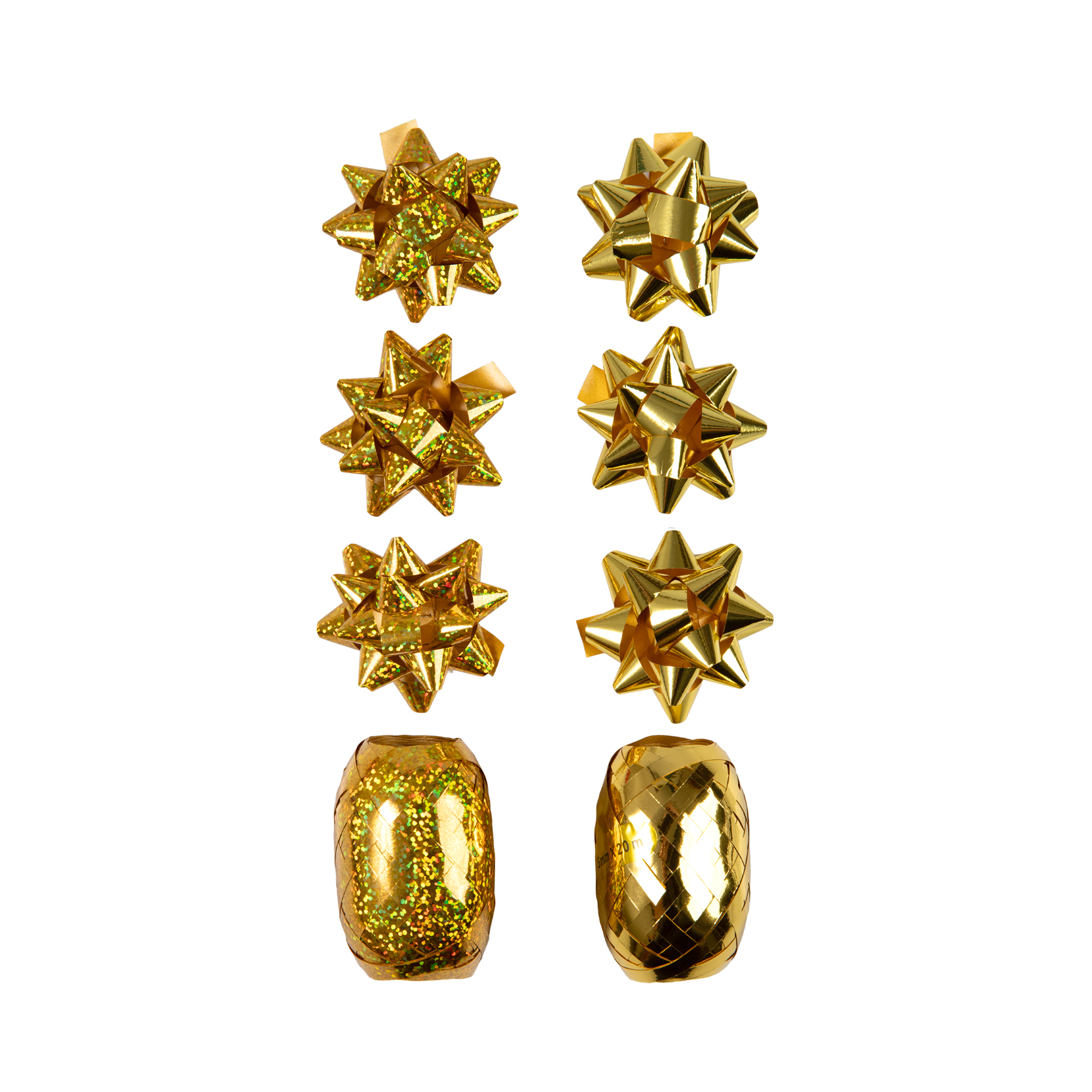 Set kokard a stuh - Zlatý Albi Albi