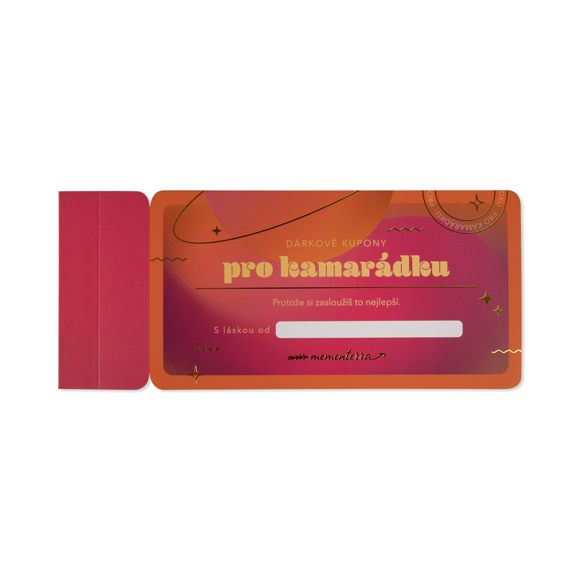 Dárkové kupony pro kamarádku Albi Albi