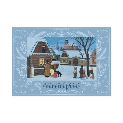 Vánoční přání Josef Lada - Koledníci Albi Albi