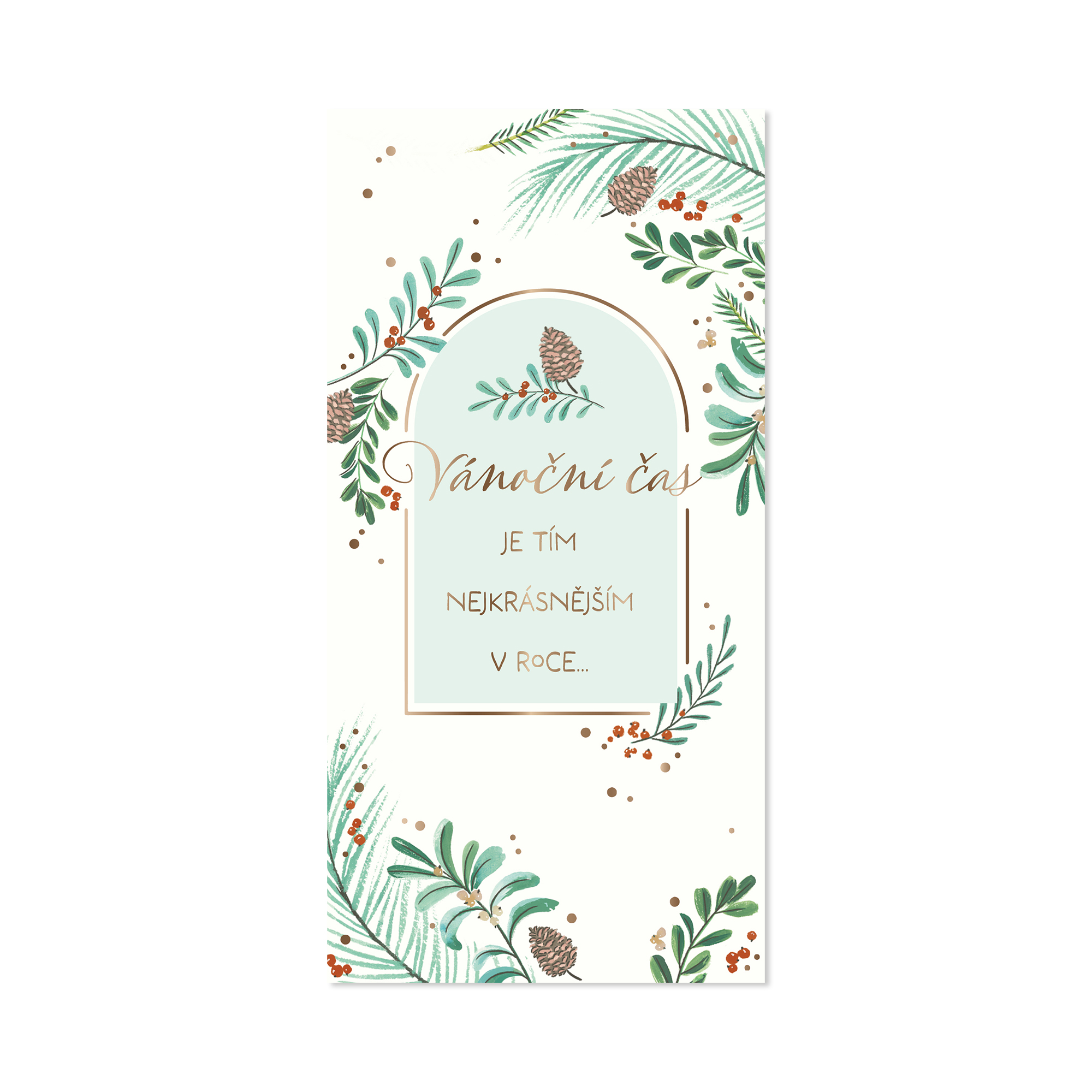 Vánoční obálka na peníze - Výklenek Albi Albi