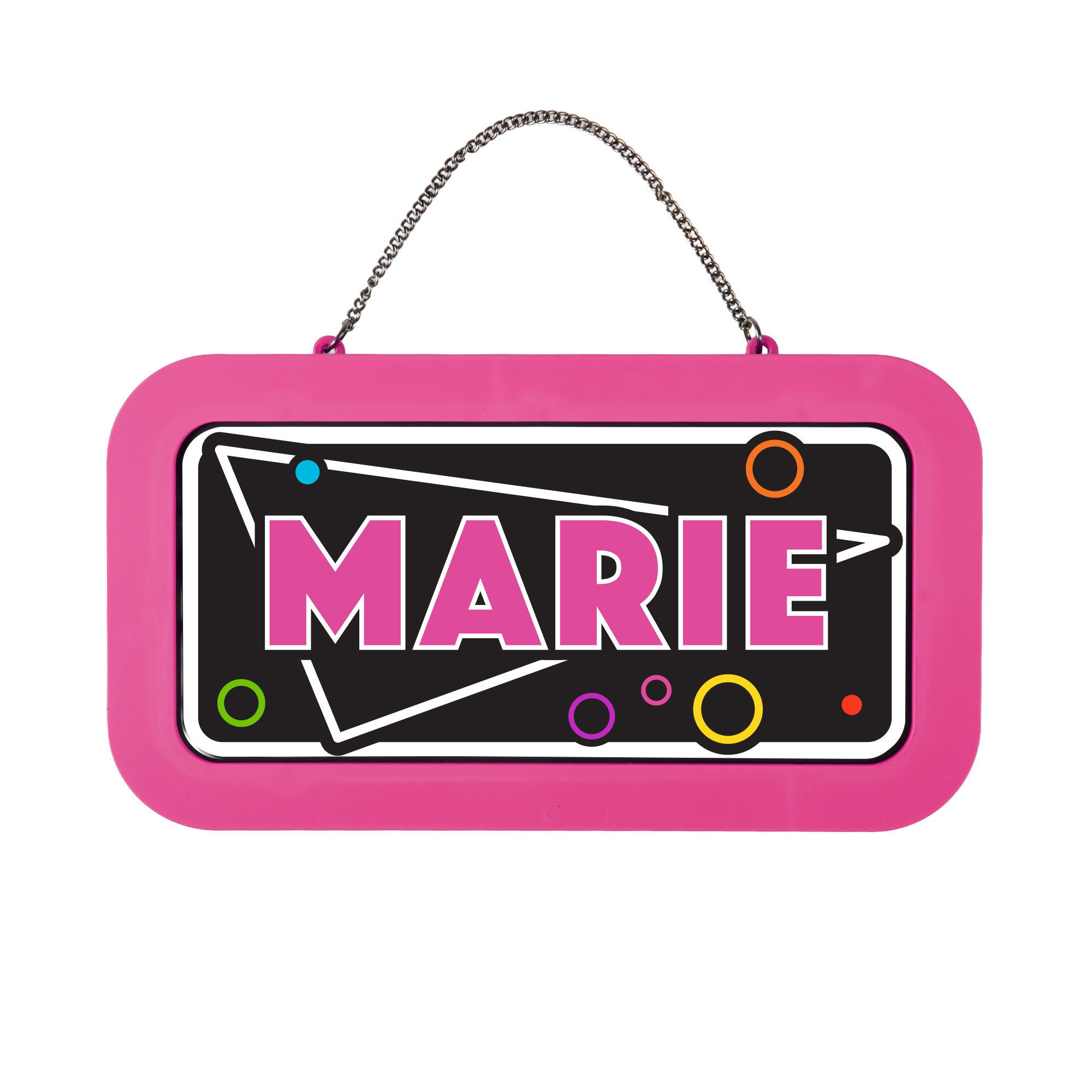 Neonová cedulka se jménem - Marie Albi Albi