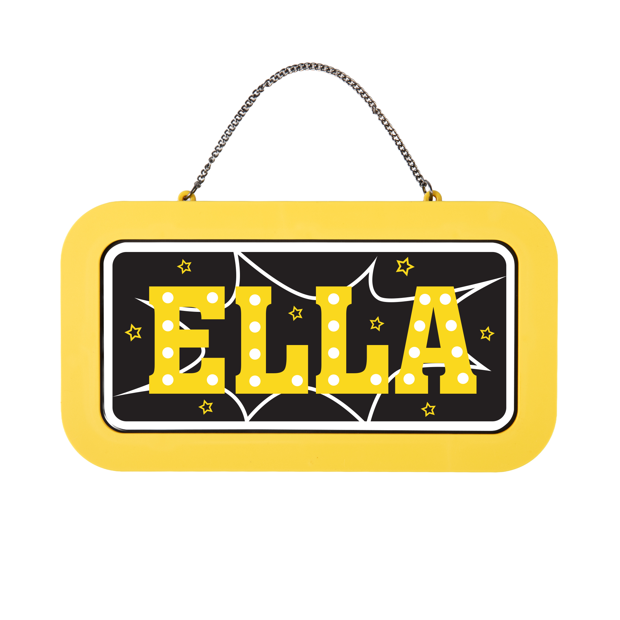 Neonová cedulka se jménem - Ella Albi Albi