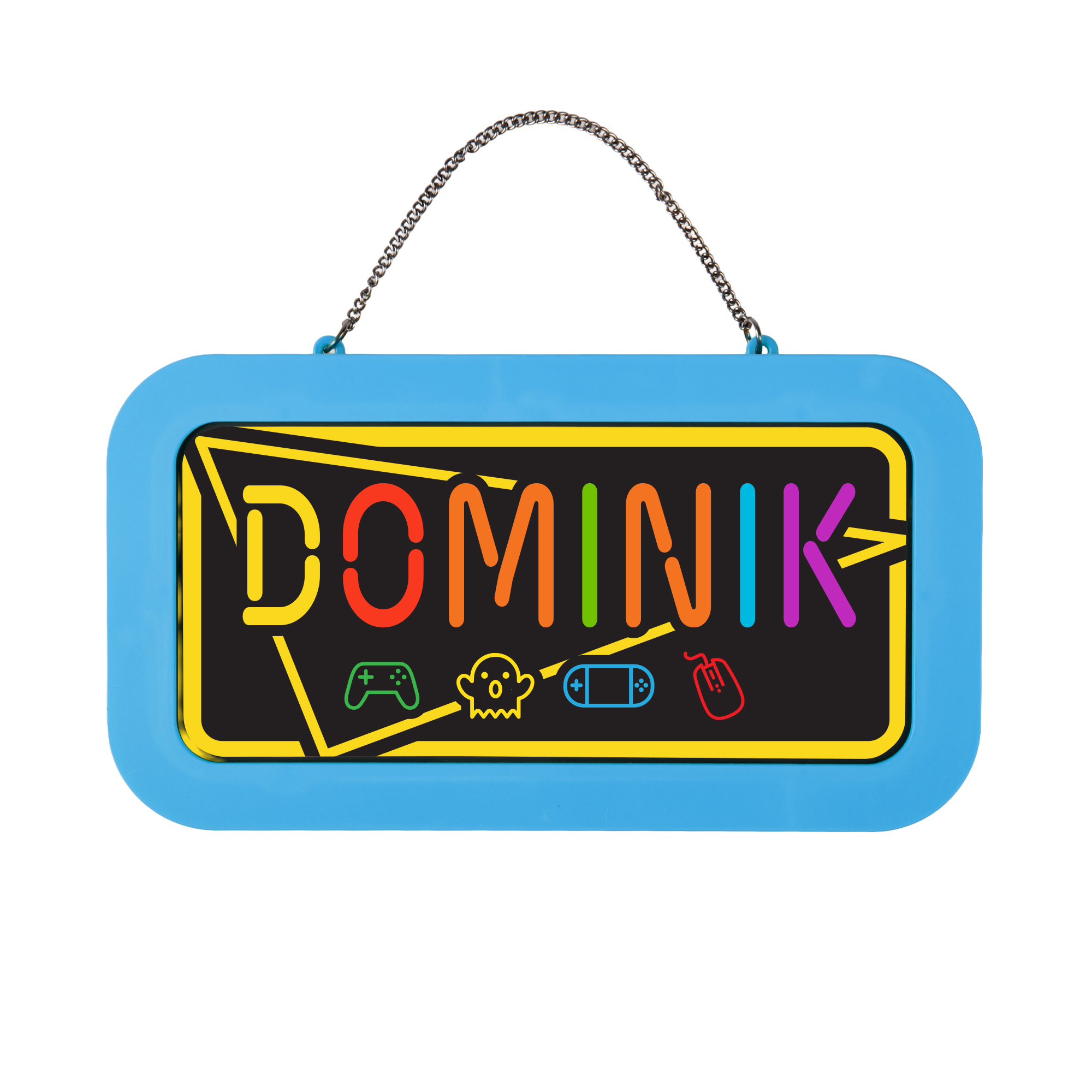 Neonová cedulka se jménem - Dominik Albi Albi