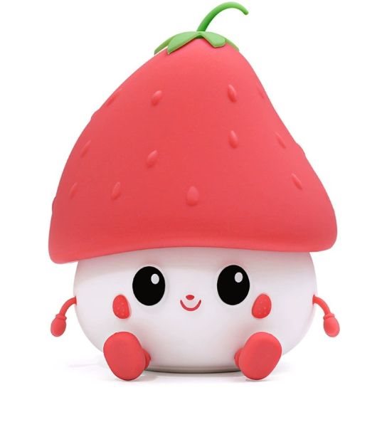 Dětská silikonová lampička - Červená jahoda Albi Albi