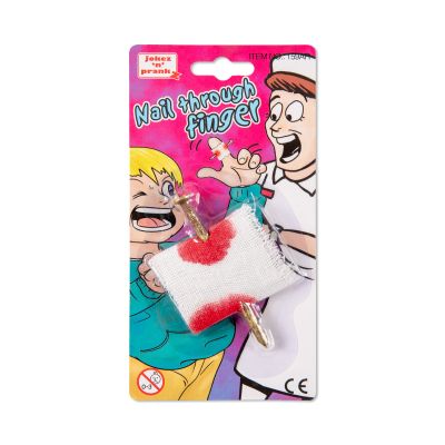 Hřebík skrz prst Albi Albi