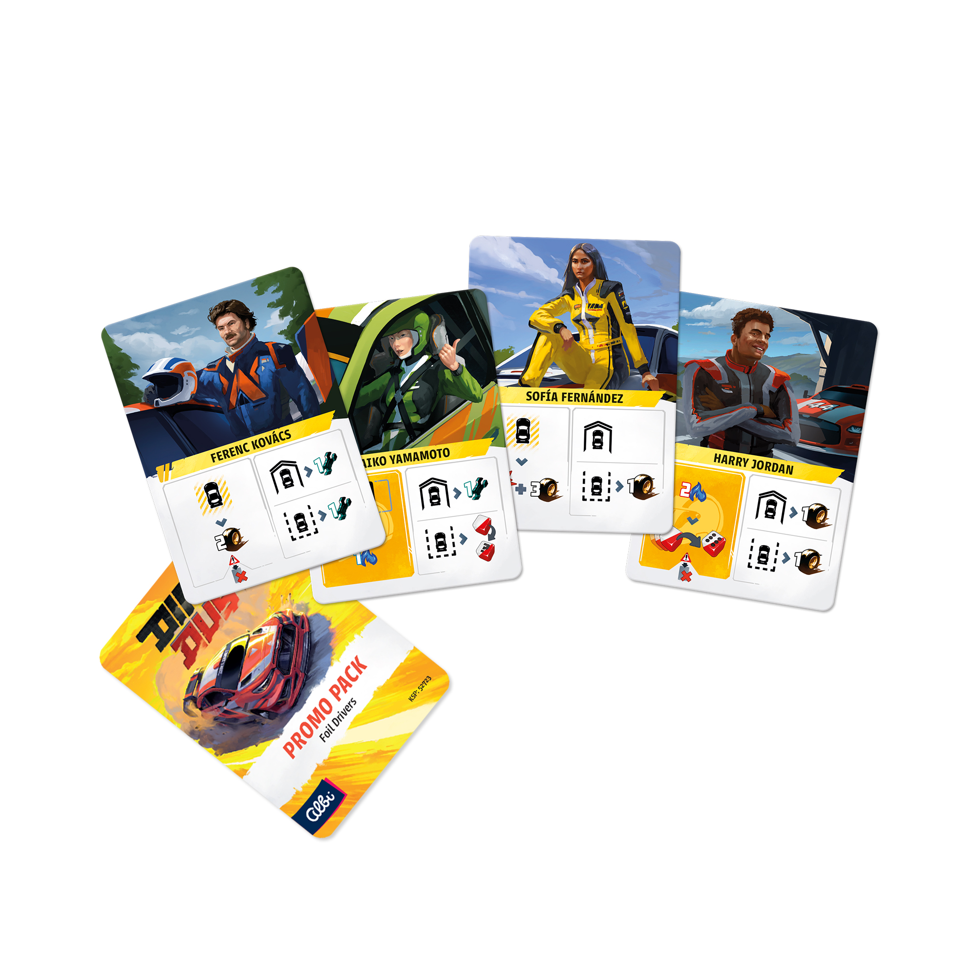 Promo karty: Foiloví jezdci (Foil Pilots) - Dirt & Dust Albi Albi