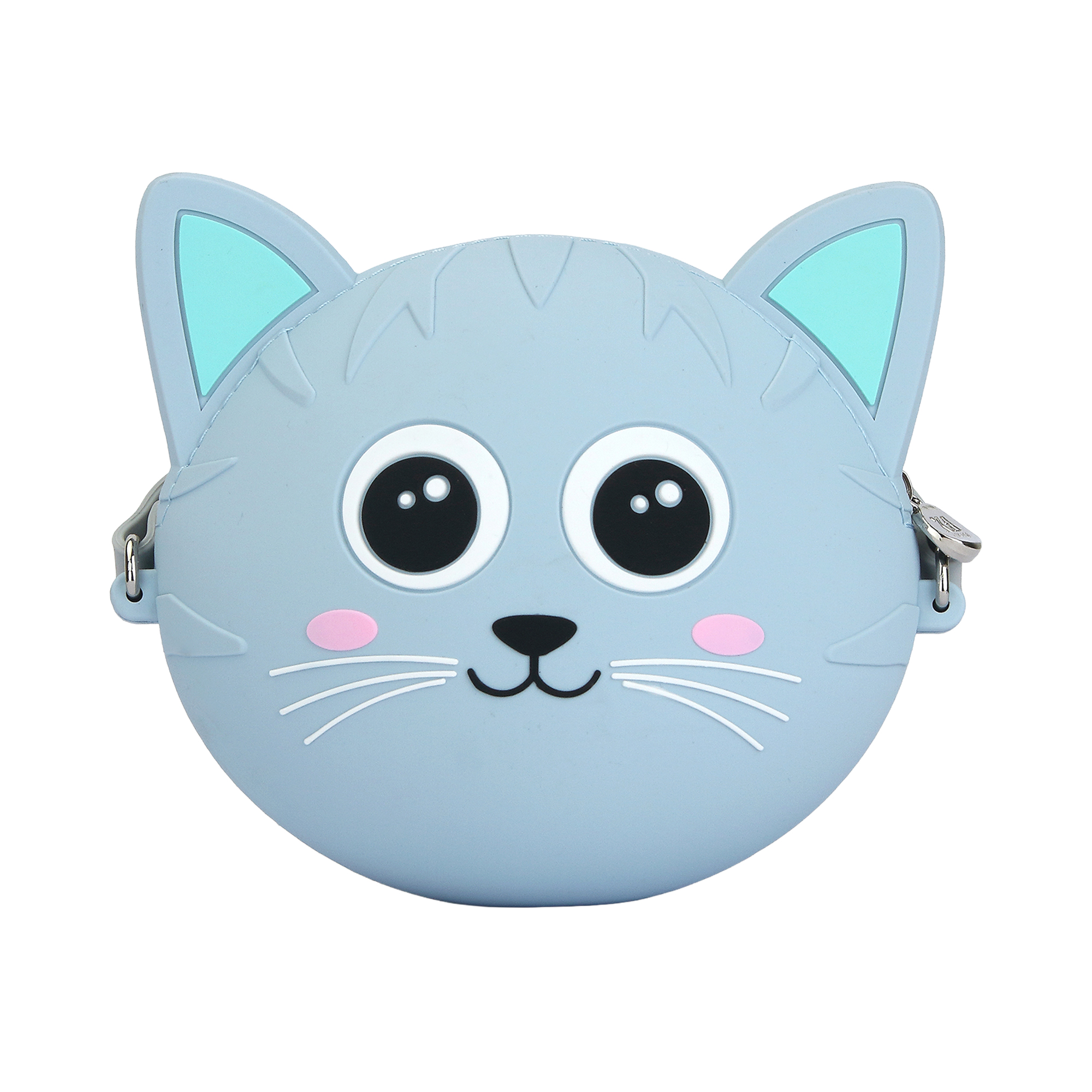 Silikonová kabelka - Modrá kočka Albi Albi