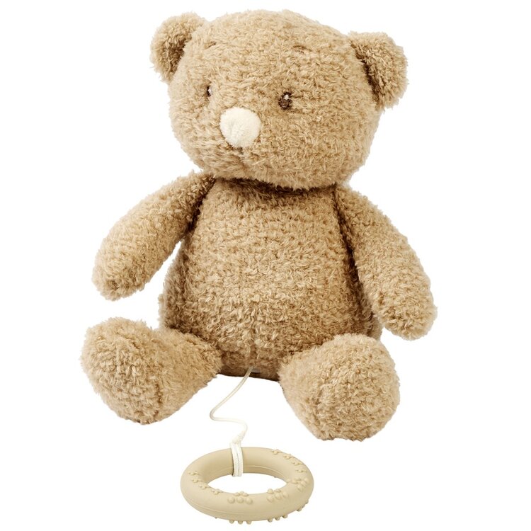 NATTOU Hračka plyšová hudební Teddy medvídek 24 cm