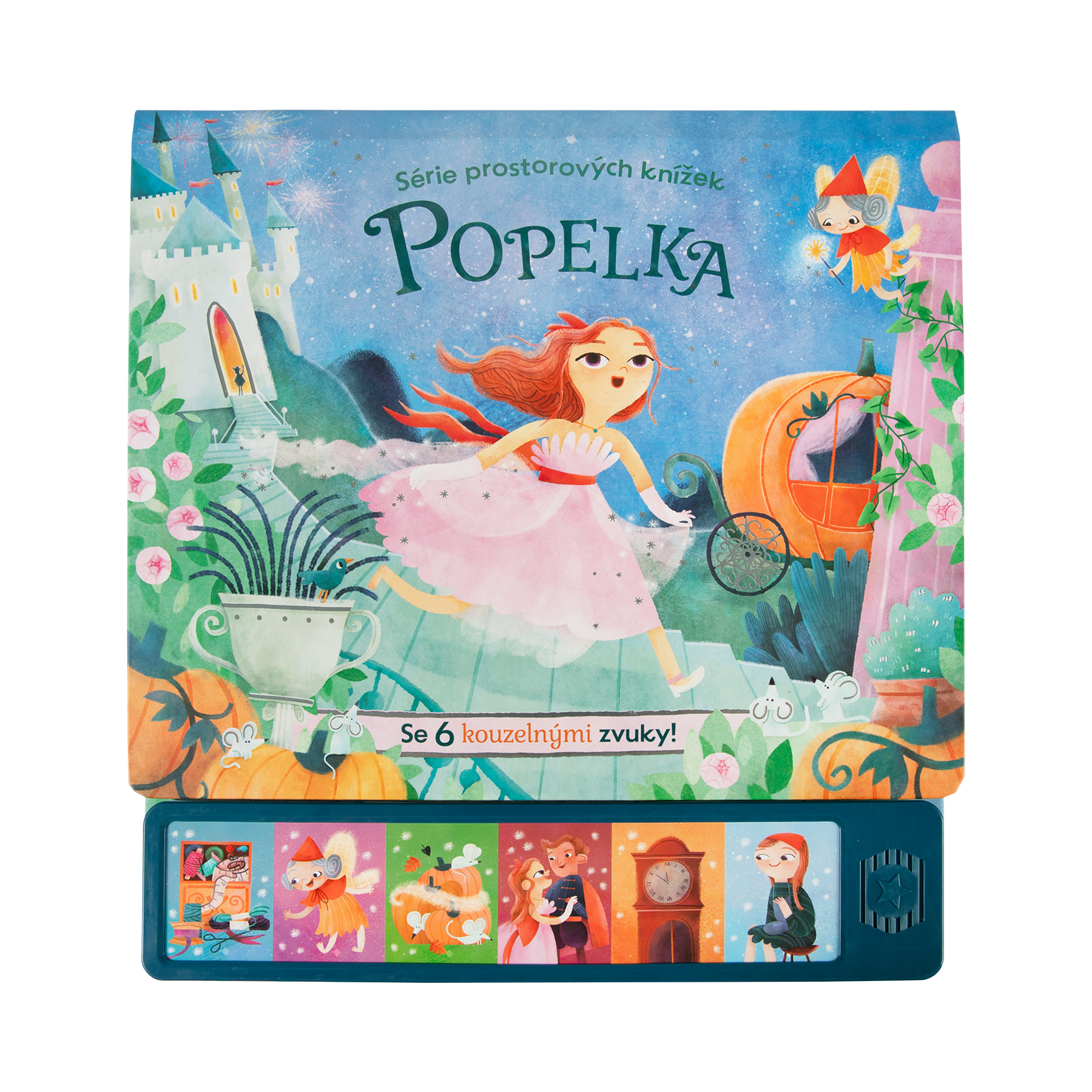 Popelka - Zvuková 3D kniha Albi Albi