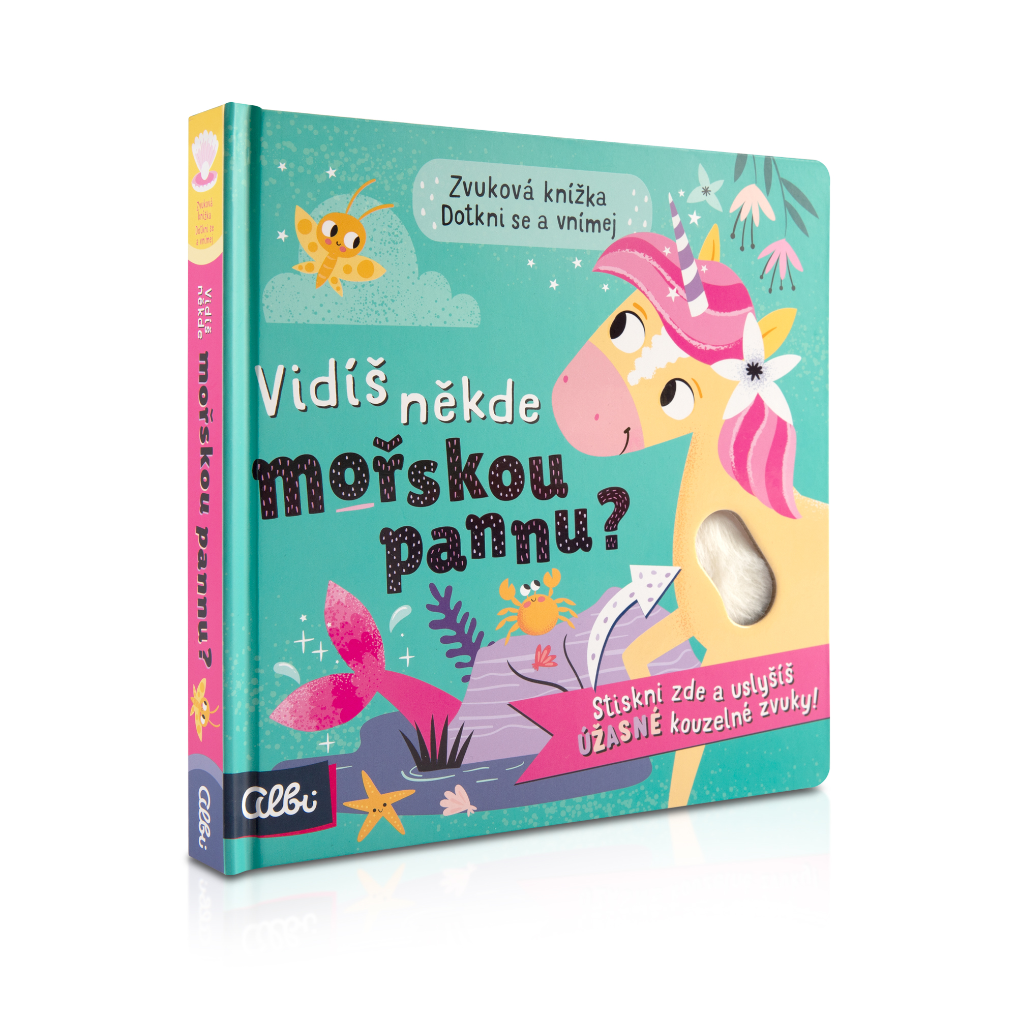 Vidíš někde mořskou pannu? - Zvuková hmatová kniha Albi Albi