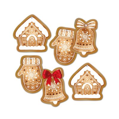 Dárková visačka 6 ks - Perníčky Albi Albi