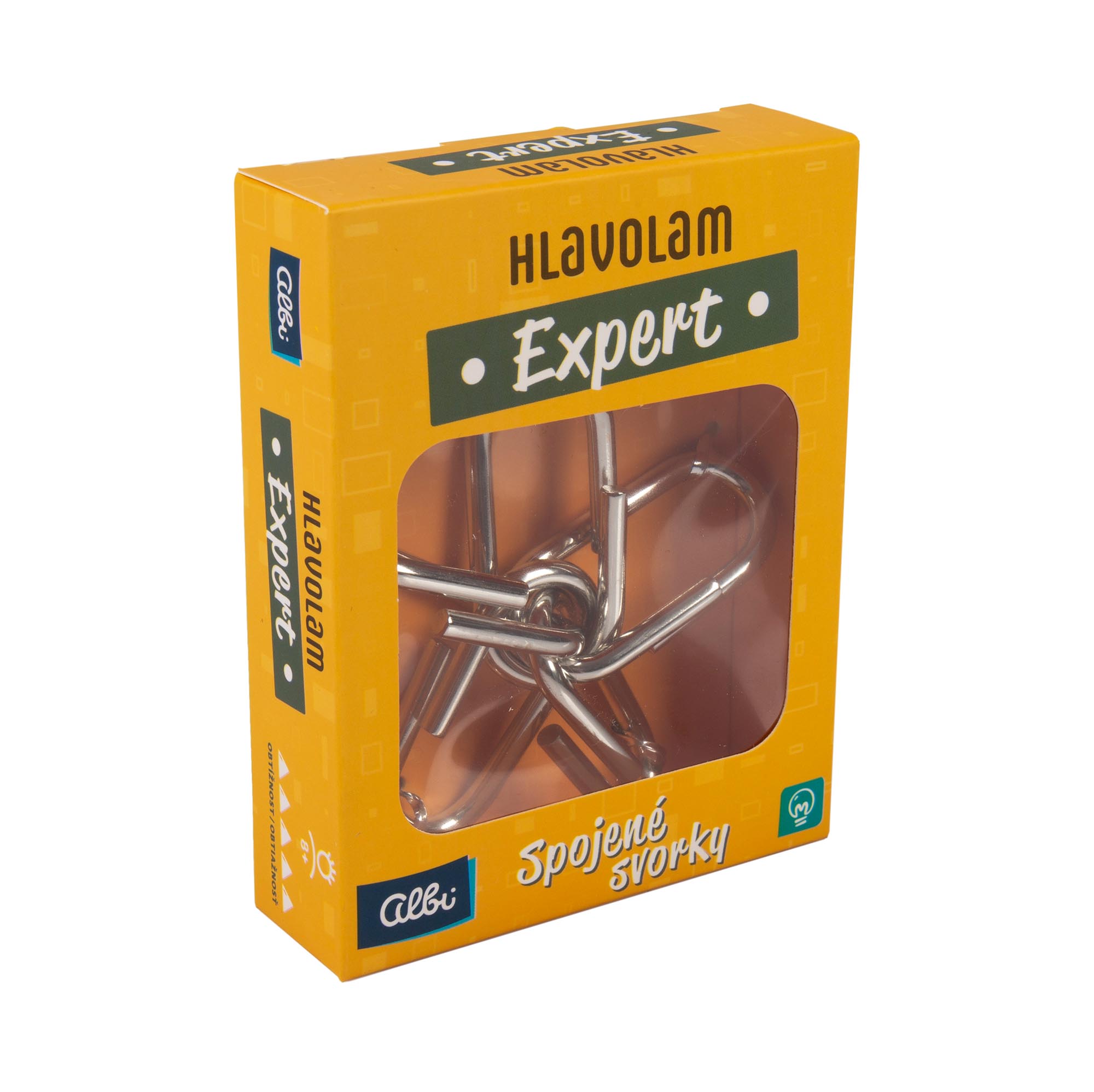 Hlavolam Expert - Spojené svorky - 5/5 Albi Albi