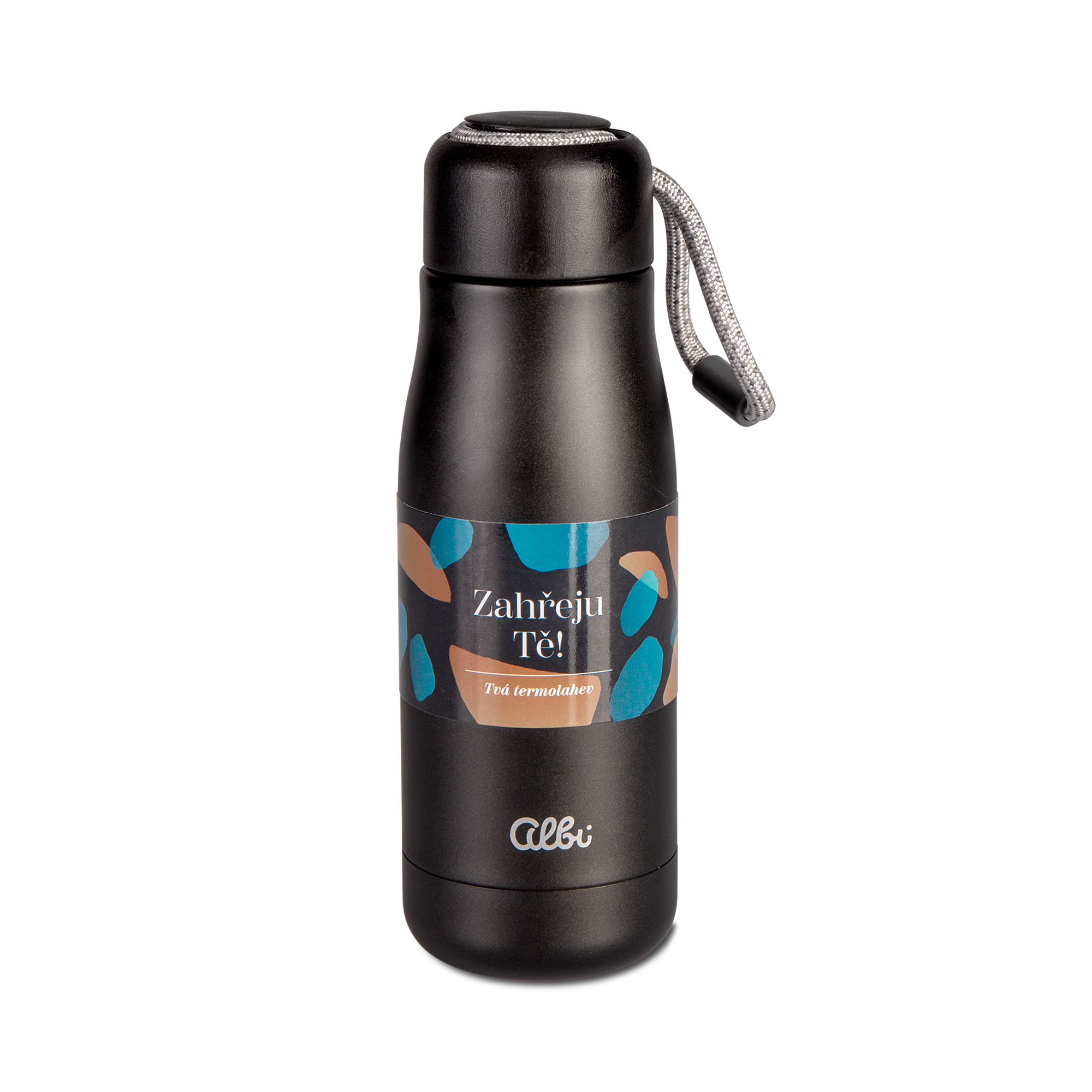 Elegantní termoláhev - Černá 400 ml Albi Albi