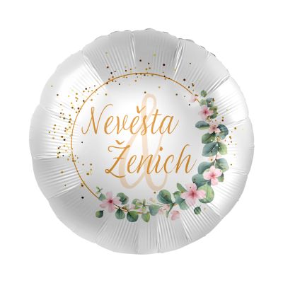 Fóliový balónek Nevěsta a ženich Albi Albi