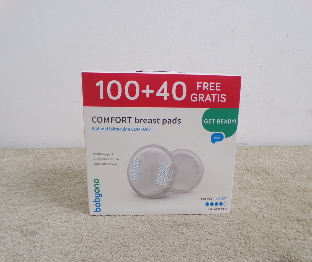 BABYONO Vložky do podprsenky 100 ks + 40 ks zdarma BabyOno