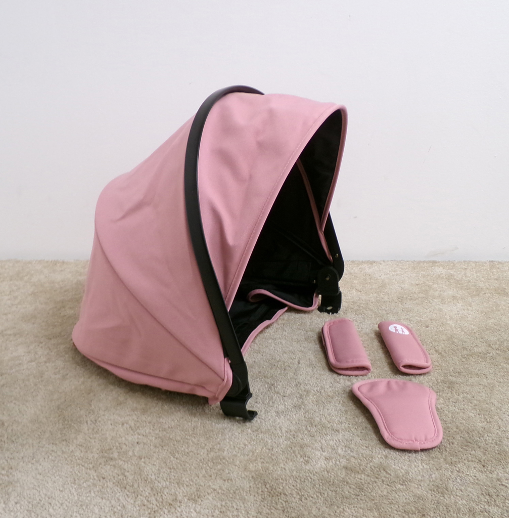 PETITE&MARS Stříška na kočárek Street+ Rose Pink Petite&Mars