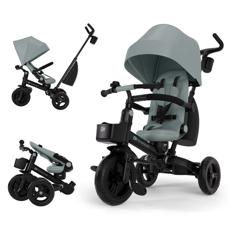 KINDERKRAFT Tříkolka Aveo 2 Plus Green Kinderkraft