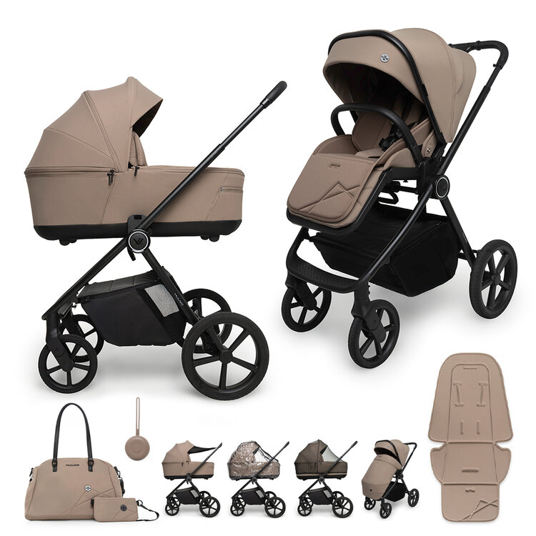 MUUVO Kočárek kombinovaný Muuvo One 2v1 Praline Muuvo