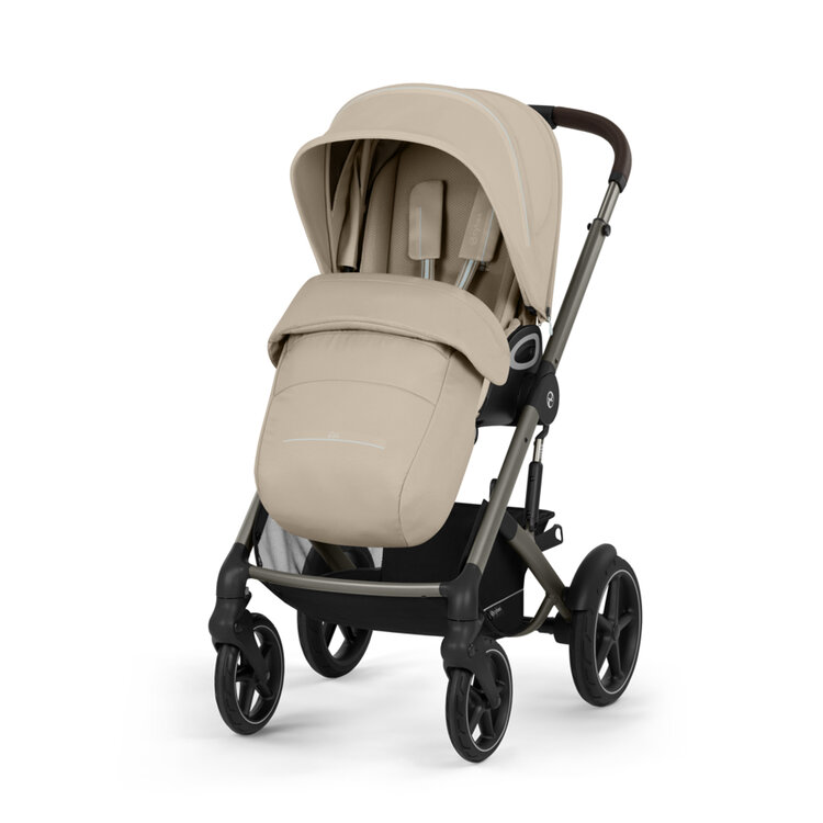 CYBEX Kočárek sportovní Talos S Lux TPE Almond Beige - beige GOLD Cybex