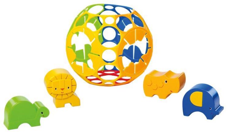 OBALL Hračka třídění tvarů Jungle Adventures™ 6m+ Oball