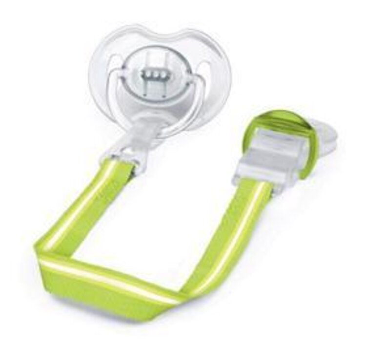 Philips AVENT Klip na šidítko zelený Philips Avent