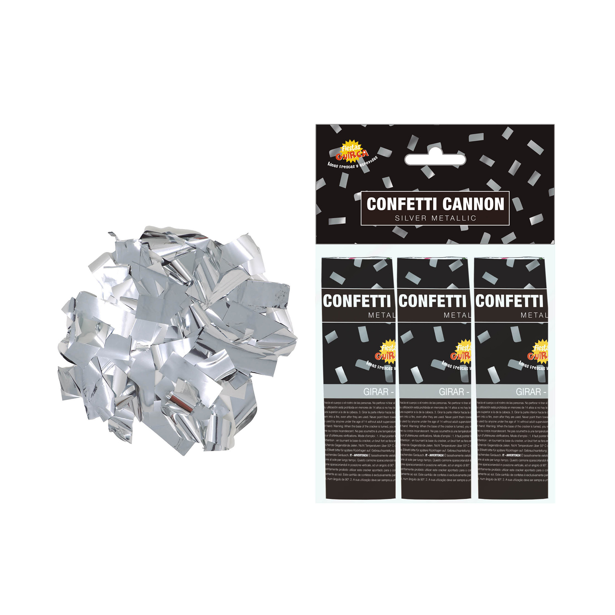 Konfety vystřelovací 10