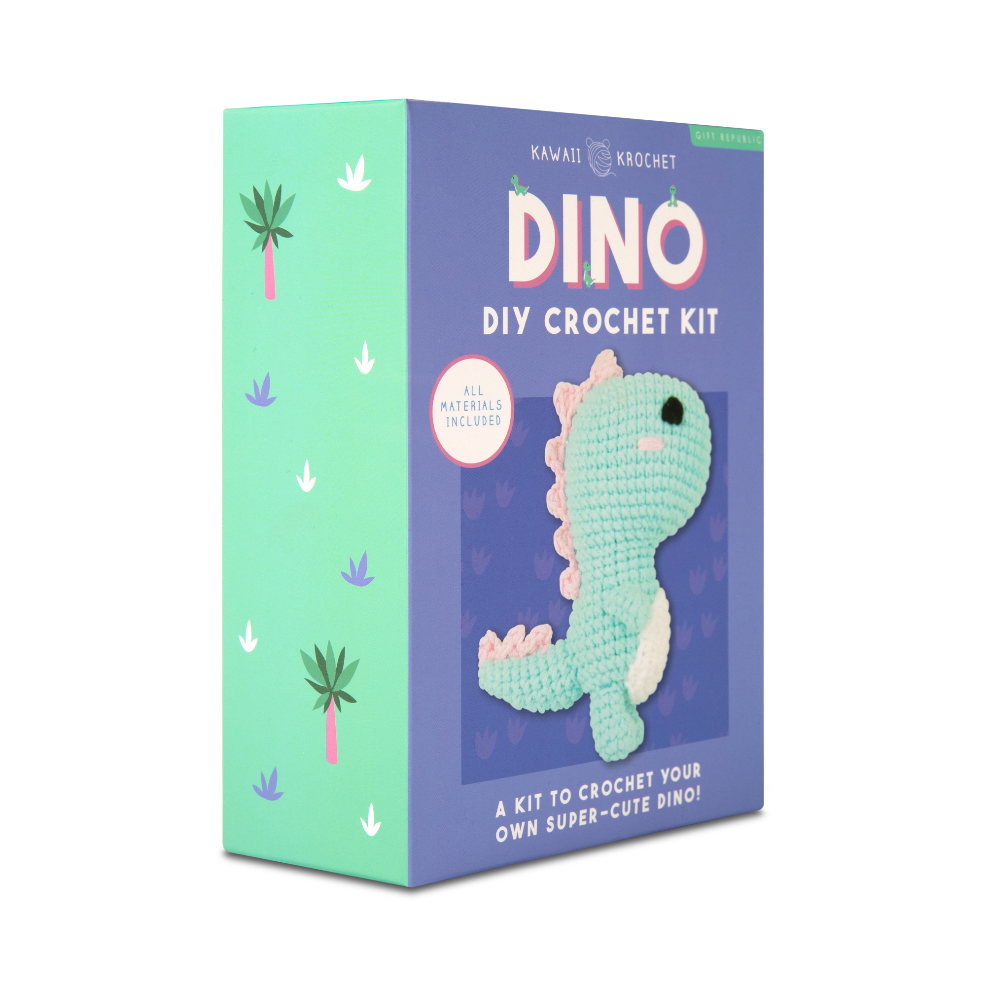 DIY háčkovací sada - Dinosaurus Gift republic Gift republic