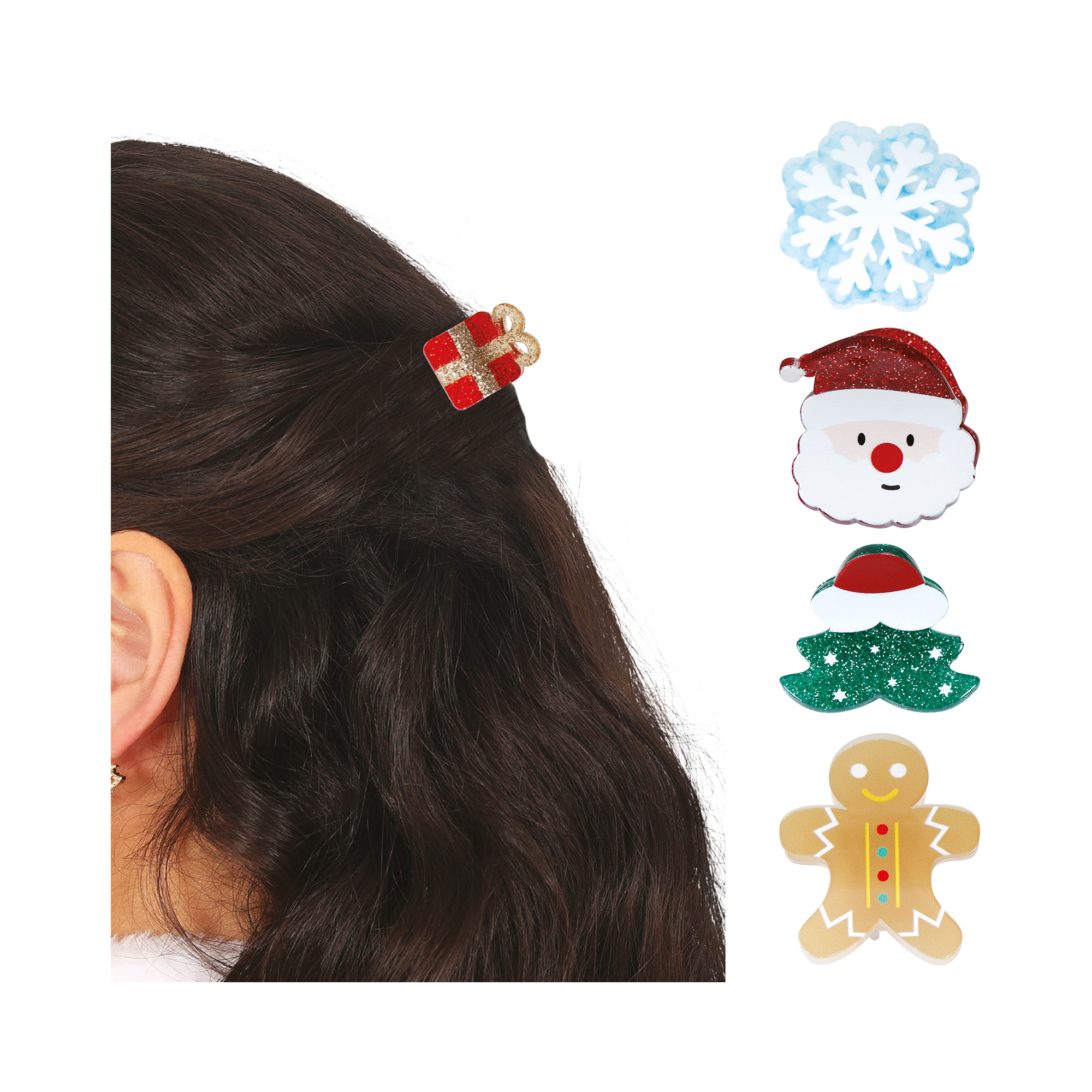 Skřipce do vlasů Vánoce 5 ks Albi Albi