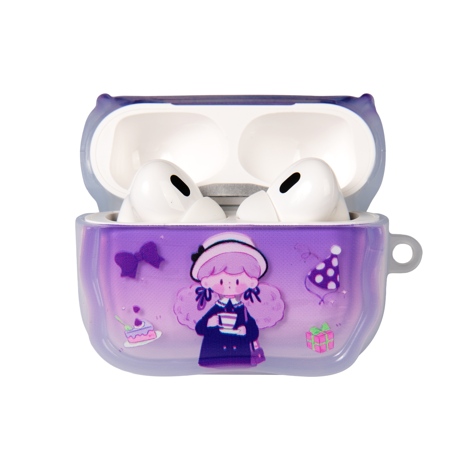 Bezdrátová sluchátka MOLINTA s korálky - fialová Albi Albi