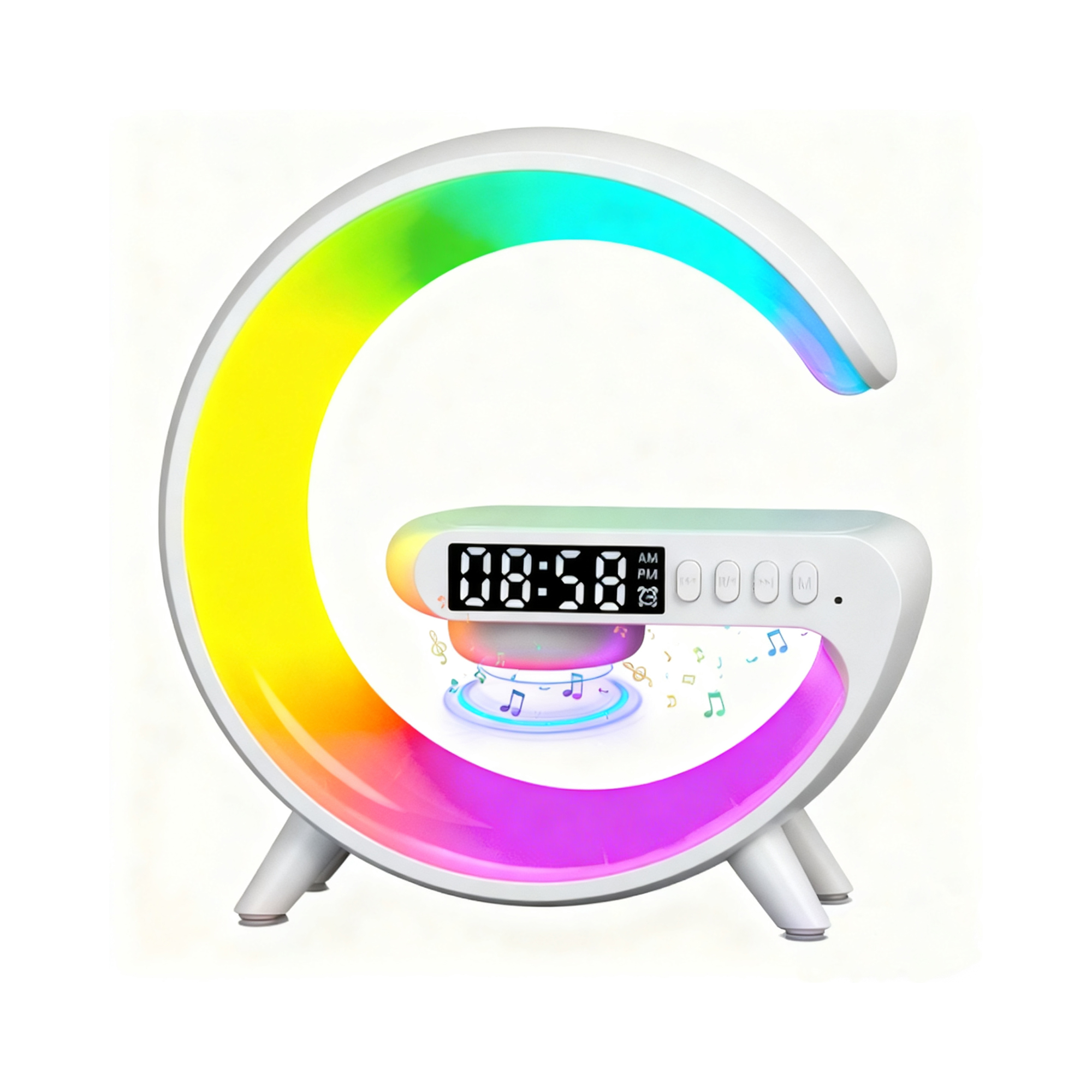 Bílá multifunkční lampa Albi Albi