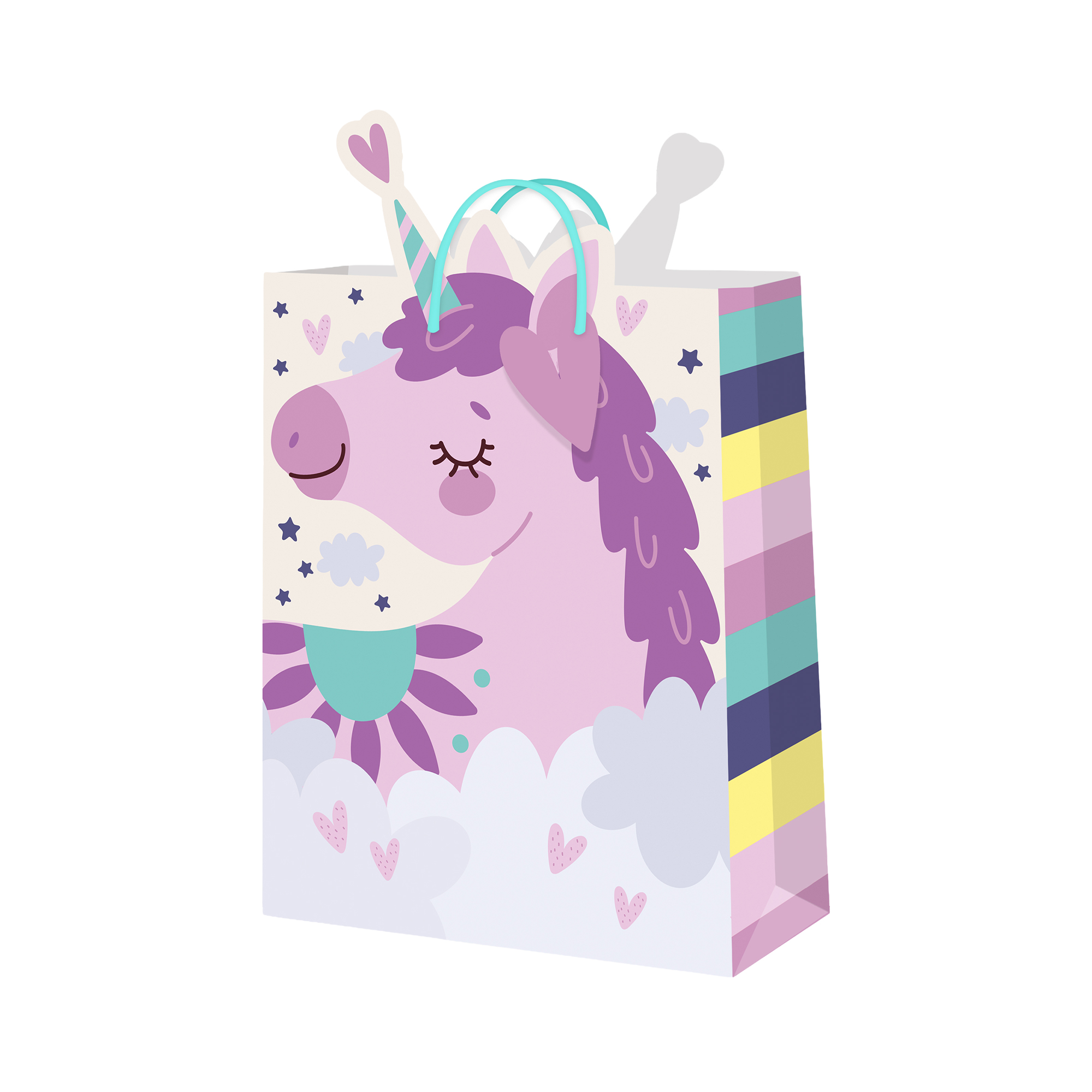 Dárková taška velká - Jednorožec (26 × 12