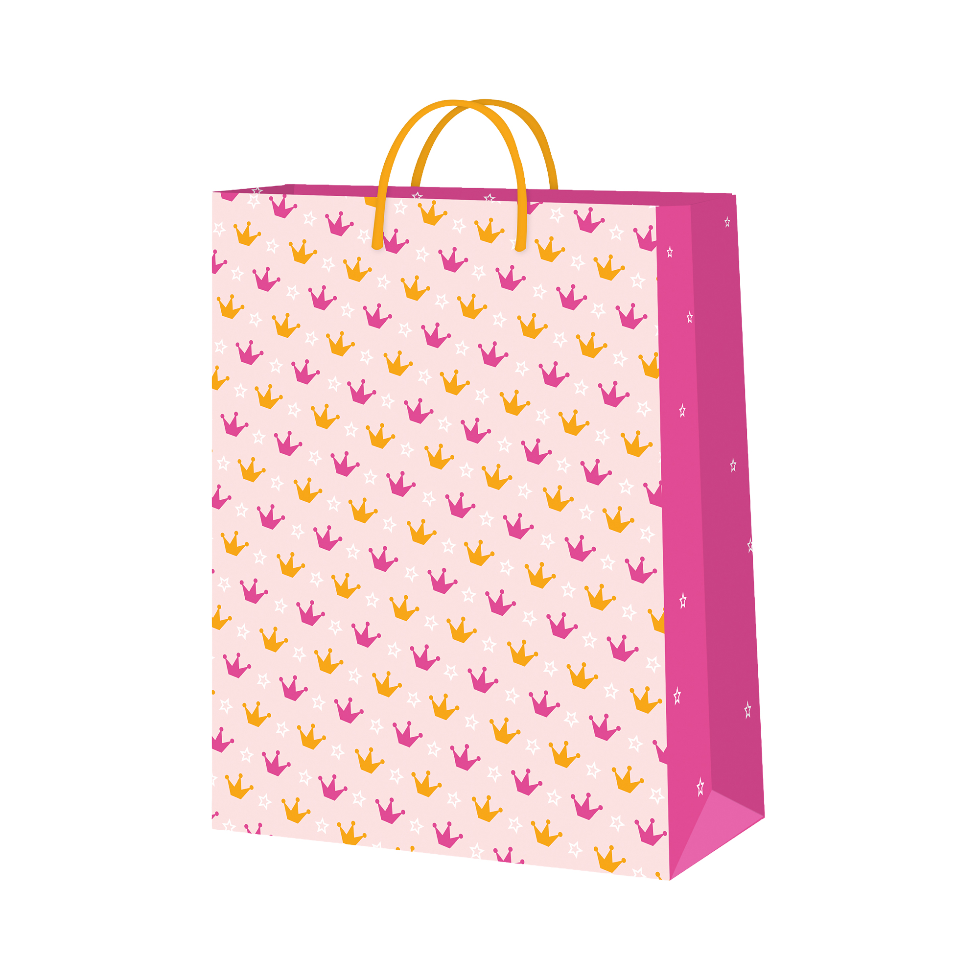 Dárková taška velká - Princeznovské korunky (26 × 12