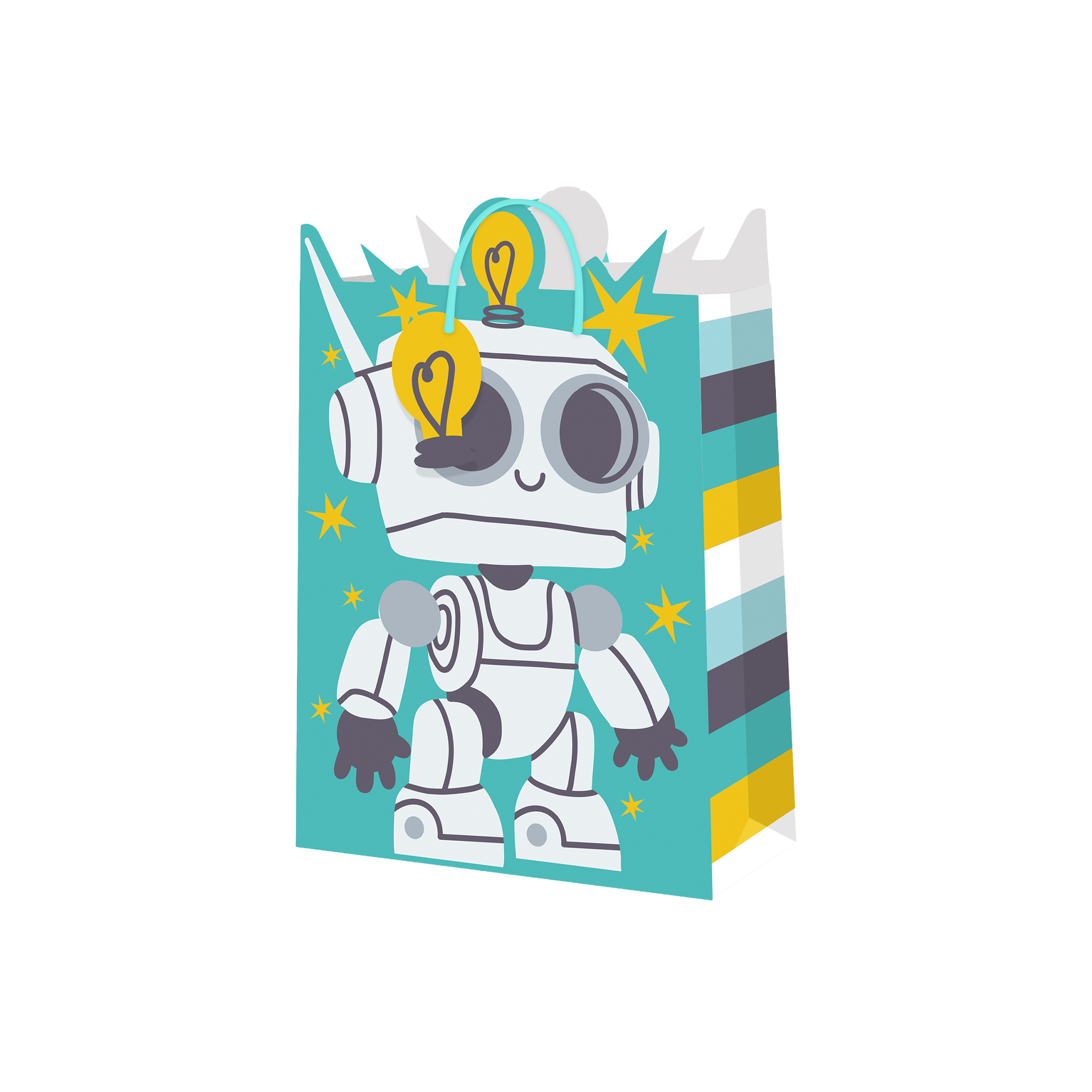 Dárková taška malá - Robot (17