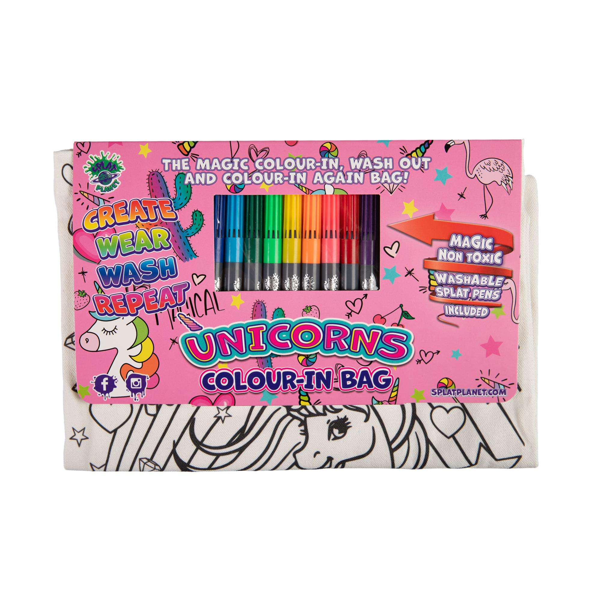 DIY plátěná taška - Jednorožci Splat Planet Splat Planet