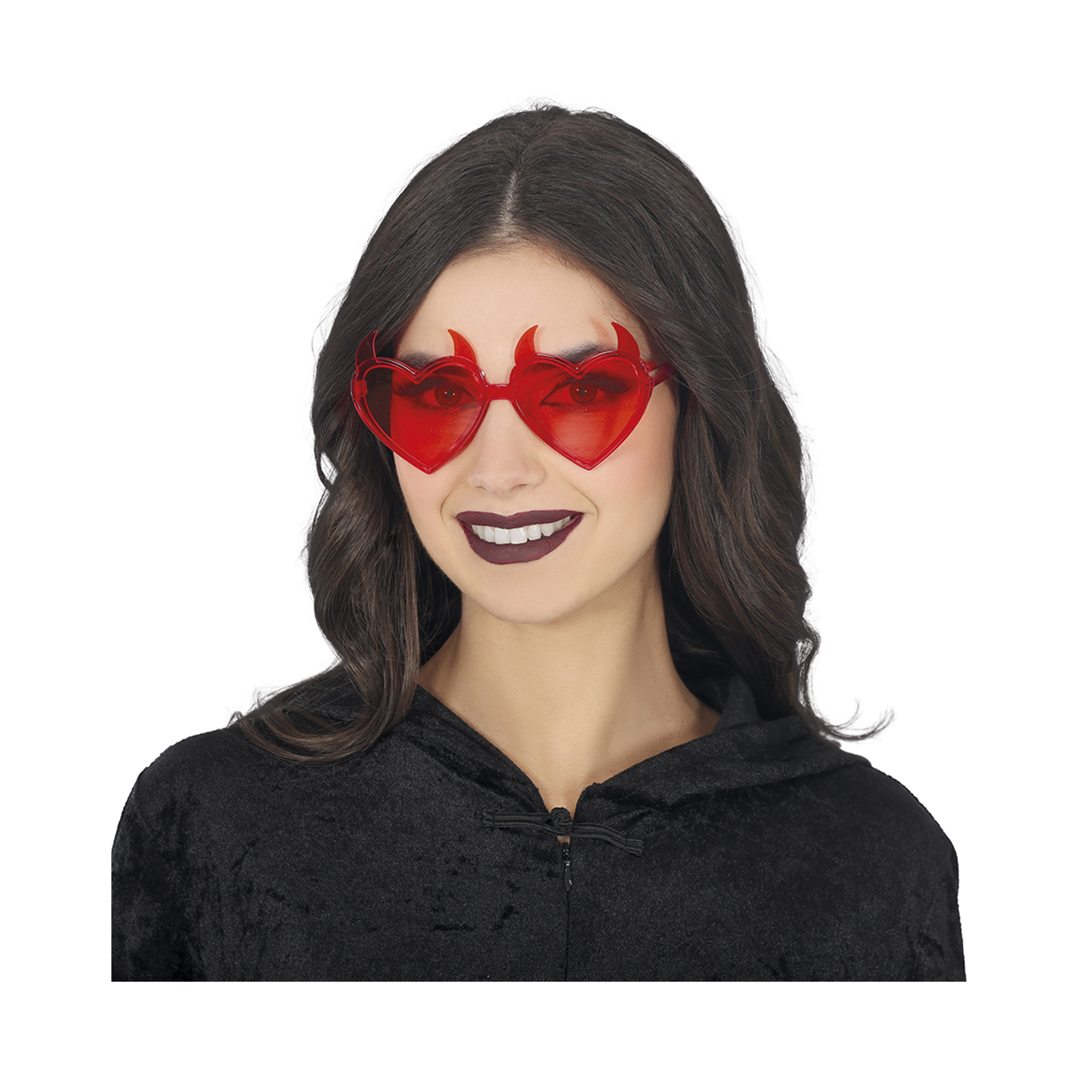 Brýle Srdce s rohy červené Albi Albi