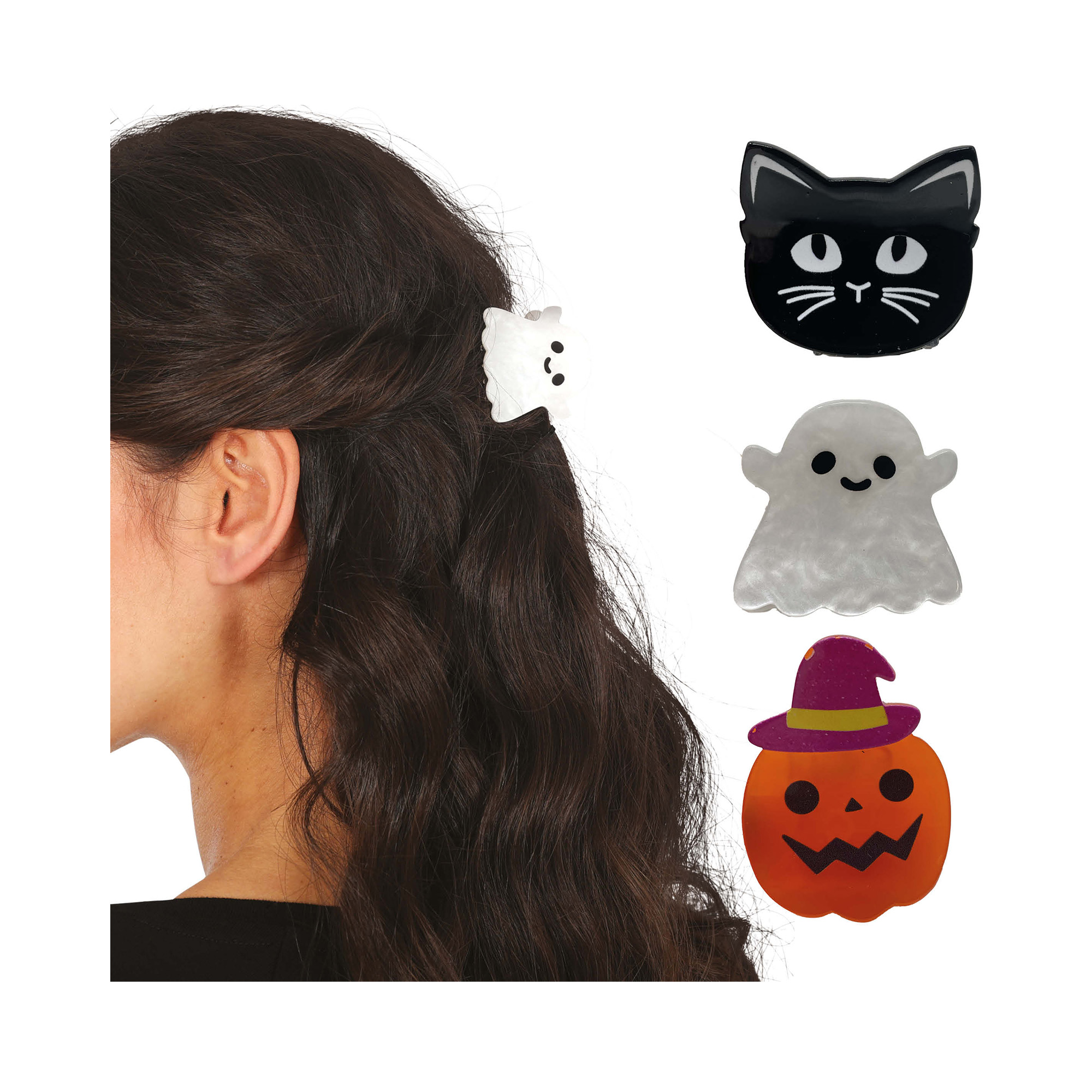 Skřipce do vlasů Halloween 3 ks Albi Albi