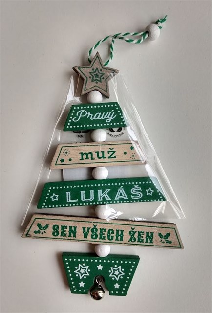 Vánoční ozdoba - Lukáš Albi Albi