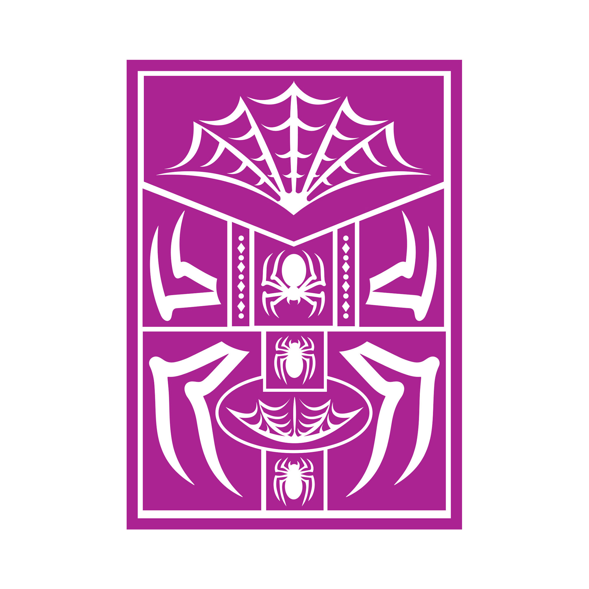 Šablona na líčení Pavouk Albi Albi