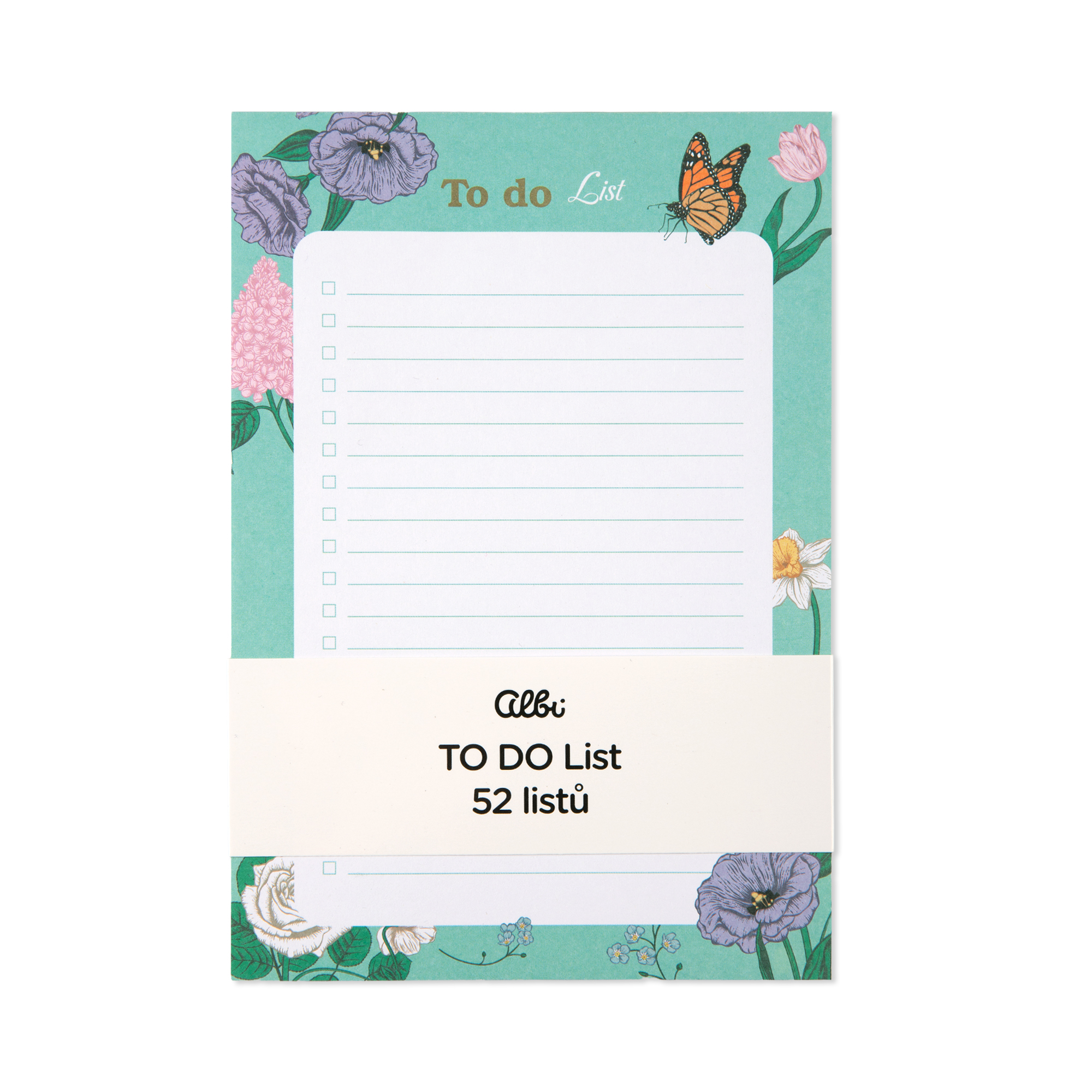 Zelený TO DO list Albi Albi