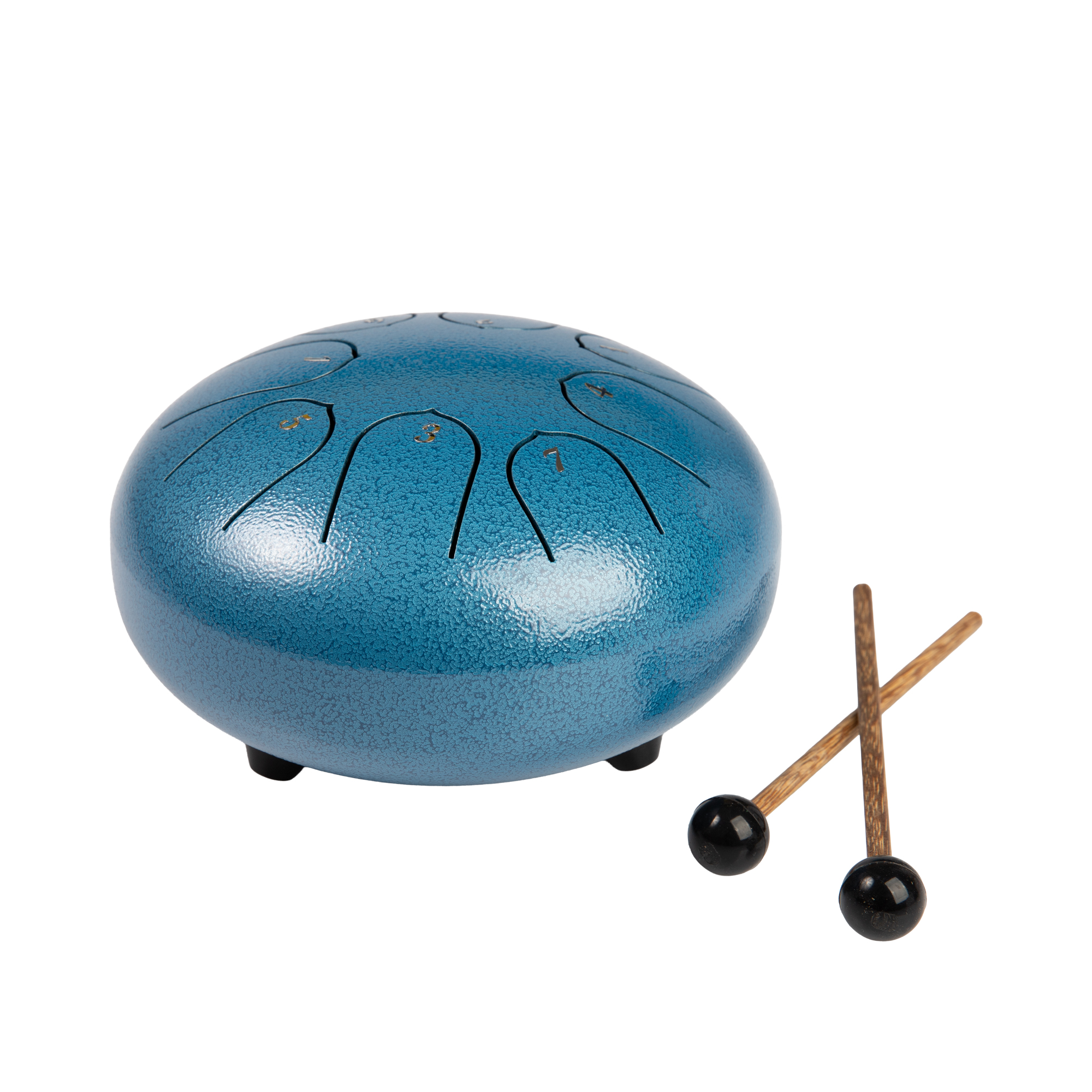 Modrý ocelový bubínek - 8 tónů Albi Albi